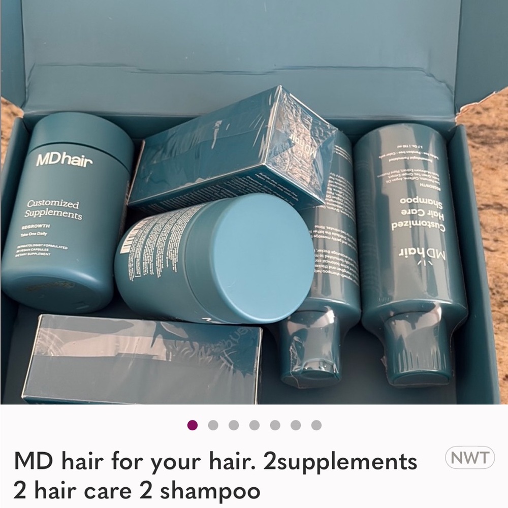Customized Hair Care Set - Blue